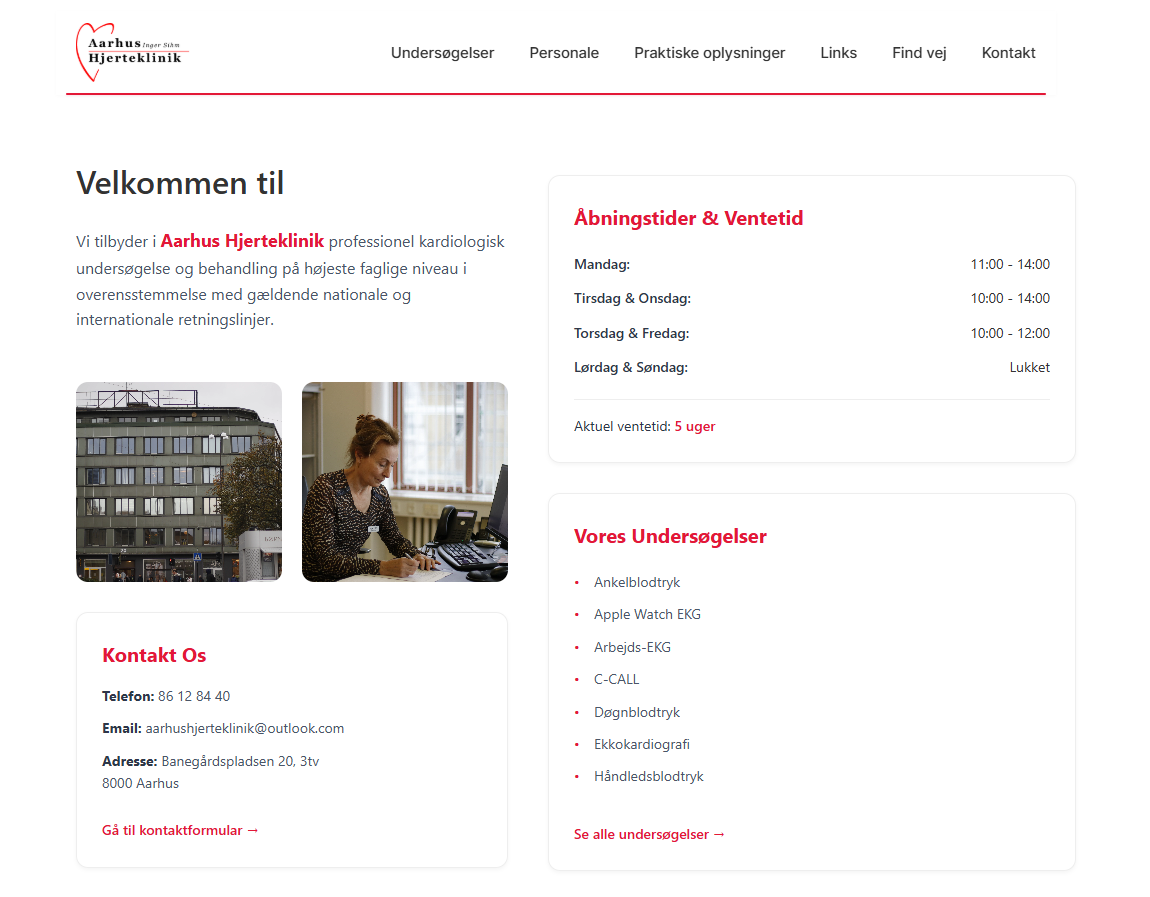 aarhushjerteklinik.dk screenshot